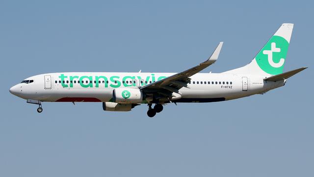 F-HTVZ:Boeing 737-800:Transavia